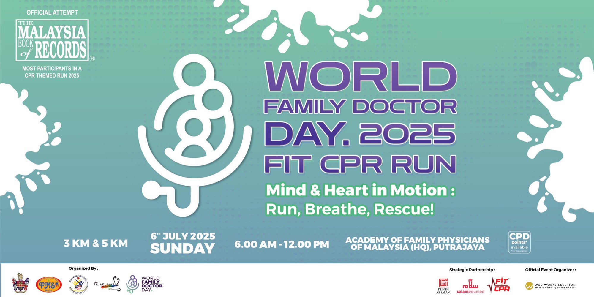 Malaysian Family Medicine Specialists Association, FitCPR Run